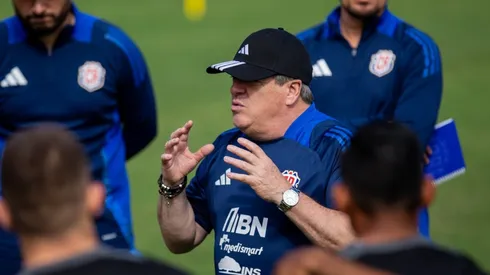 Miguel Herrera con la Selección de Costa Rica
