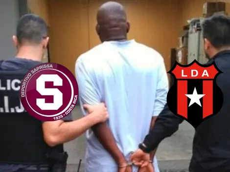 Traicionó a Alajuelense y fue goleador en Saprissa, pero terminó sentenciado a 8 años de prisión