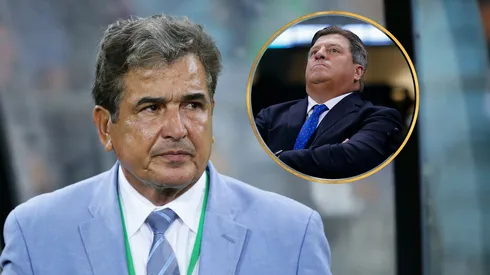 Jorge Luis Pinto dejó en evidencia al Piojo Herrera.