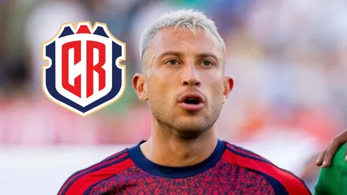 Francisco Calvo con la Selección de Costa Rica