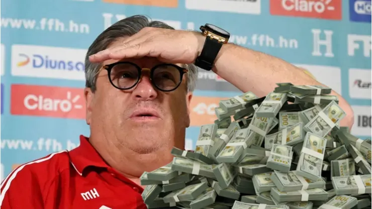 Miguel Herrera con la Selección de Costa Rica