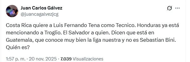 Información de Juan Carlos Gálvez.