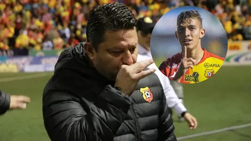 Jafet Soto y Kenneth Vargas en Herediano