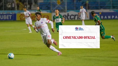 Olimpia lanzó un comunicado oficial para informar que está fuera.