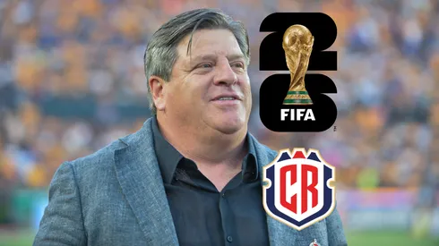 Miguel Herrera con la Selección de Costa Rica