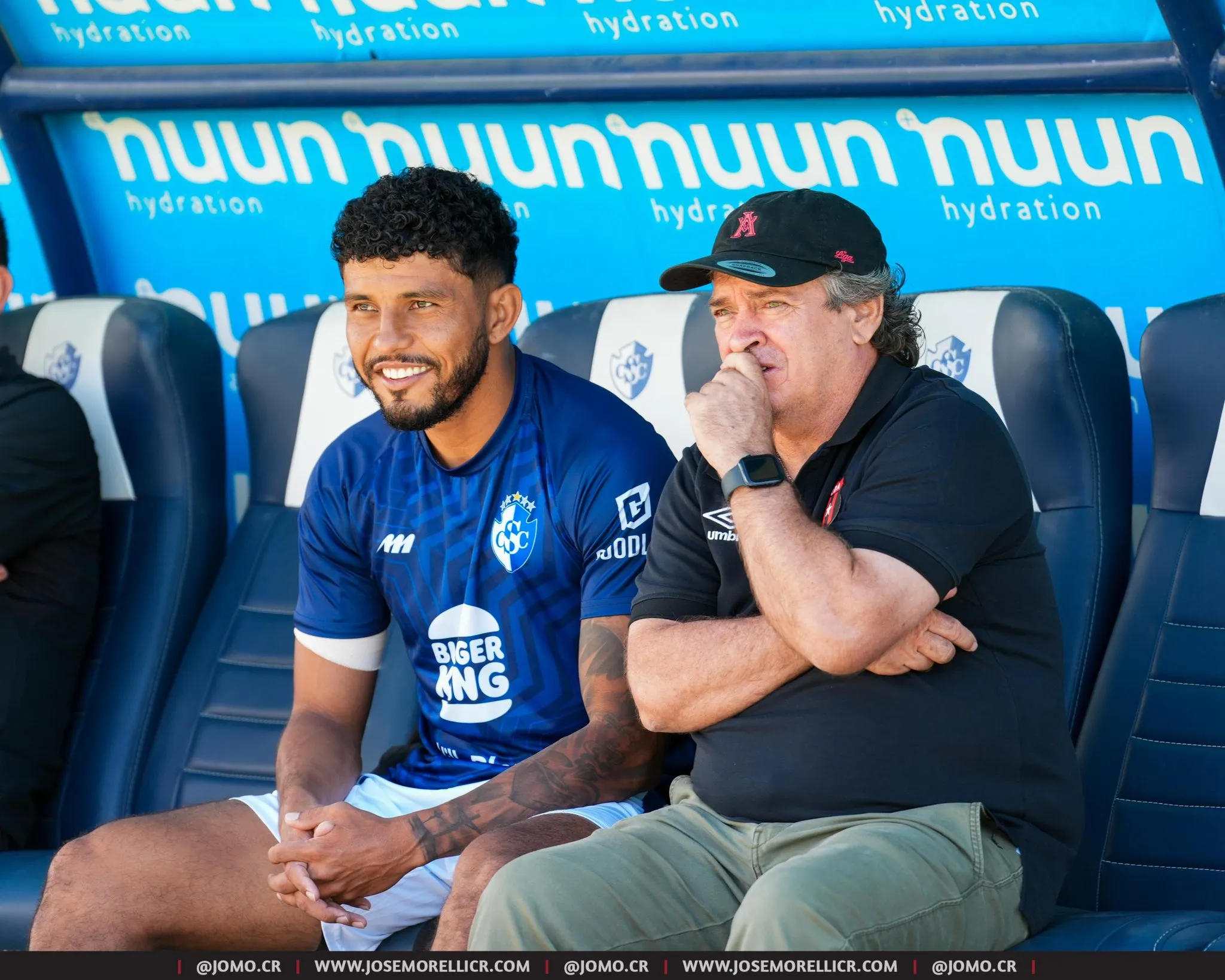 Venegas y Ramírez compartieron una bonita charla (José Morelli).