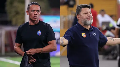 Ambos entrenadores volvieron a cruzarse.