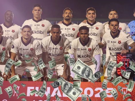 La fortuna que ganó Alajuelense con el tricampeonato