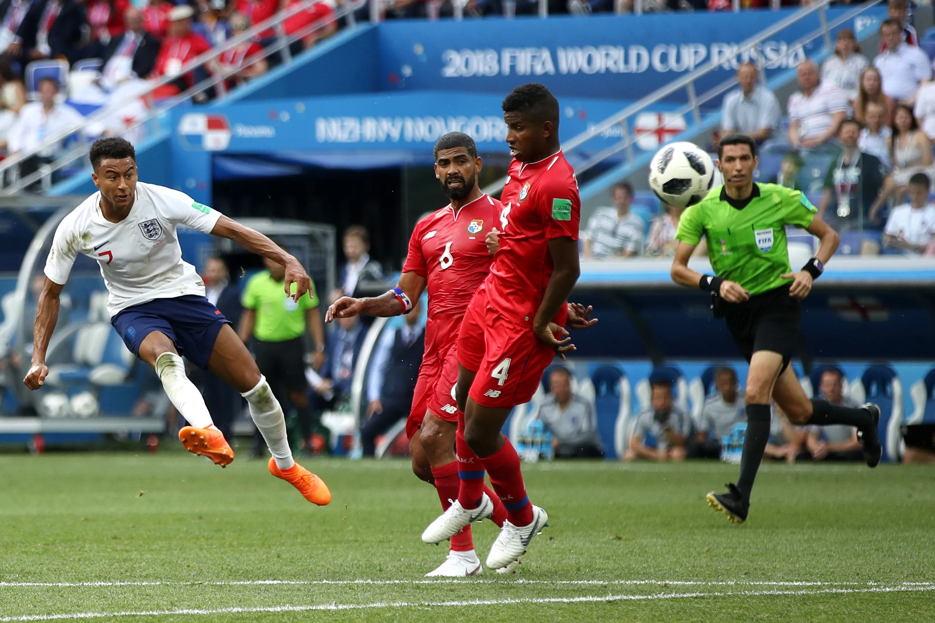 Panamá se llevó una paliza de Inglaterra en Rusia 2018 (Getty Images).