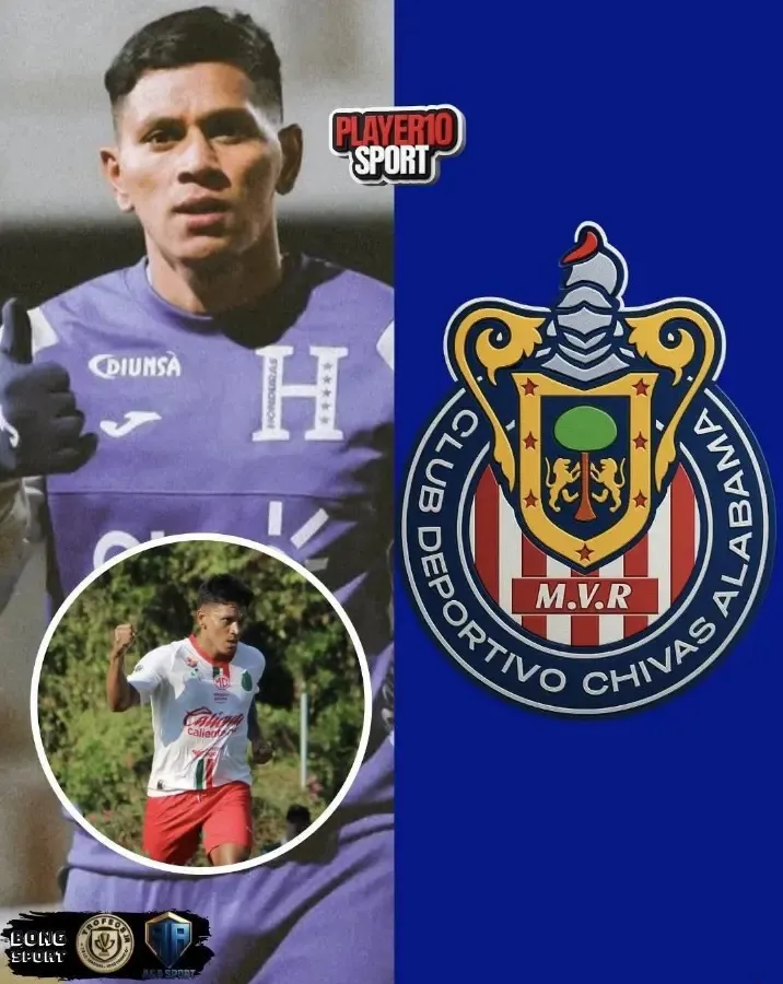Brayan Moya apareció jugando con el Chivas Alabama.