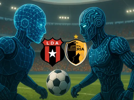 La Inteligencia Artificial predice el resultado de Alajuelense vs. Liberia