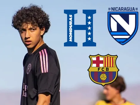 Brilló ante Barcelona y eligió a Honduras: la joya de 16 que Nicaragua dejó escapar
