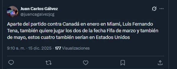 Juan Carlos Gálvez – X