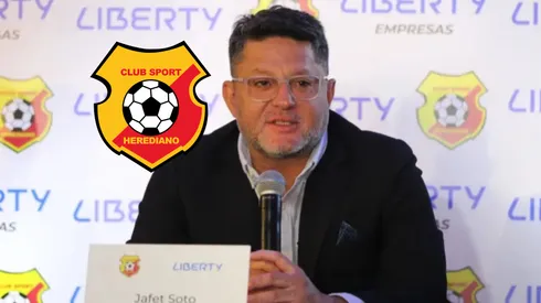 Jafet Soto con Herediano