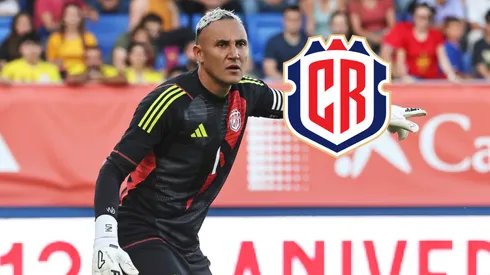 Keylor Navas con la Selección de Costa Rica