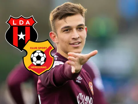 La puja entre Herediano y Alajuelense por Kenneth Vargas ya tendría un ganador