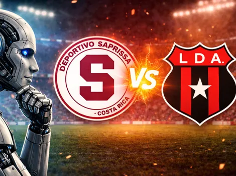 La IA predice el resultado de Saprissa vs. Alajuelense por la final de ida