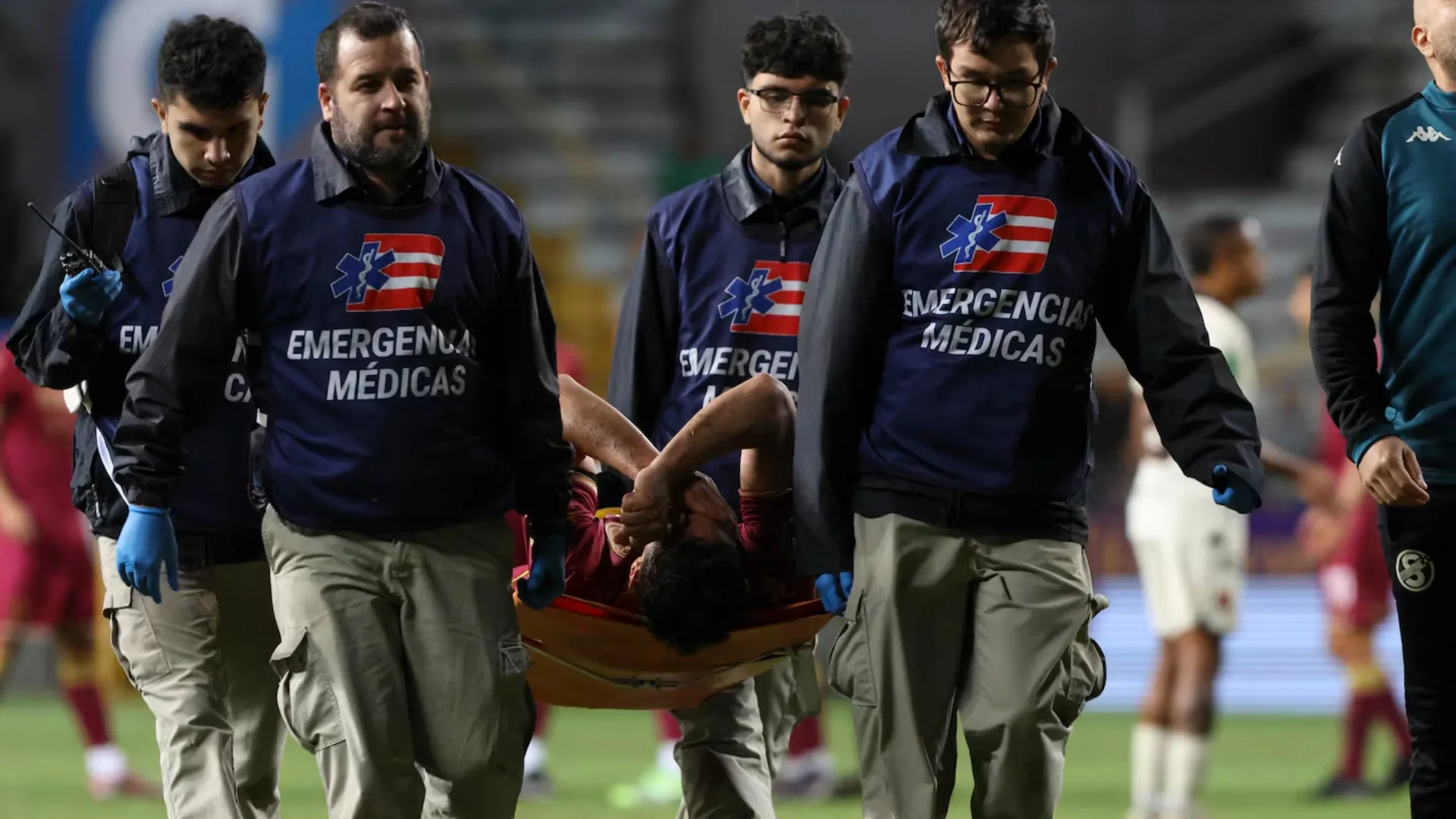 Oscar Duarte habló de su lesión.