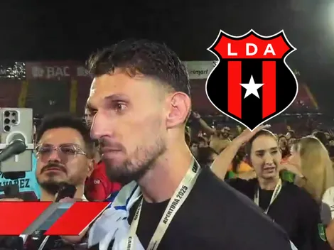 Washington Ortega encendió las alarmas en Alajuelense tras hablar de su futuro
