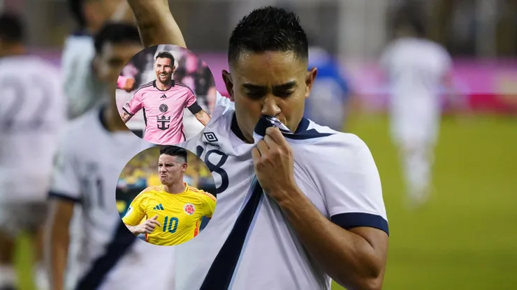 Óscar Santis se mete en el mismo grupo que Lionel Messi y James Rodríguez.