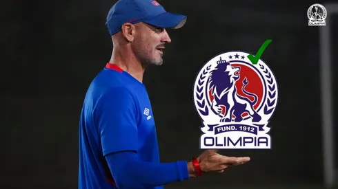 Eduardo Espinel tiene su primer refuerzo en Olimpia.