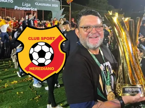 Bicampeón con Herediano cerca de un histórico título