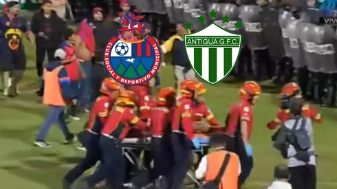 Violencia escalofriante en la final de Guatemala.