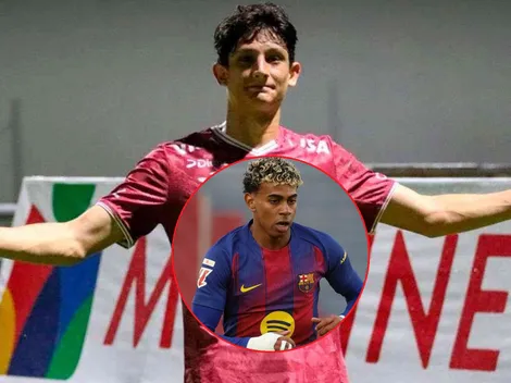 Mathías Vázquez impacta a Motagua y se pone a la par de Lamine Yamal en la élite del fútbol mundial