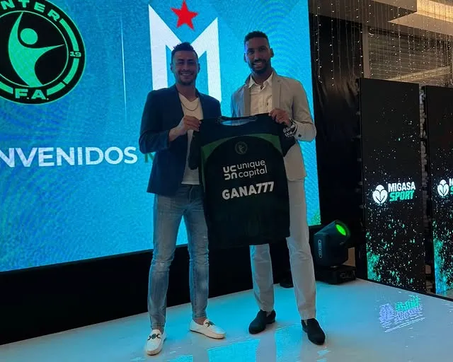 El nuevo uniforme del Inter FA (Instagram).