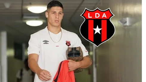 Alexis Gamboa sorprende a Alajuelense.