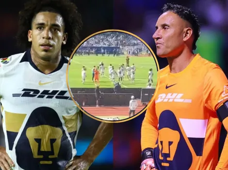 Tensión en Pumas: Keylor y Carrasquilla vivieron un momento muy incómodo