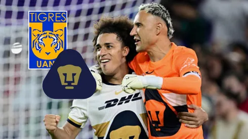 Keylor Navas y Adalberto Carrasquilla en Pumas