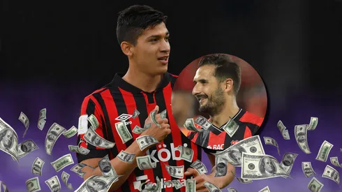 Zaldívar será el futbolista mejor pago de Costa Rica.