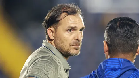 Andrés Carevic se mostró molesto.