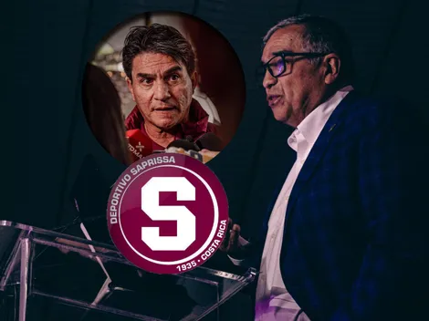Vladimir Quesada recibe la sentencia del nuevo presidente de Saprissa