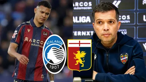 Técnico del Levante habló sobre la situación de Kervin Arriaga.
