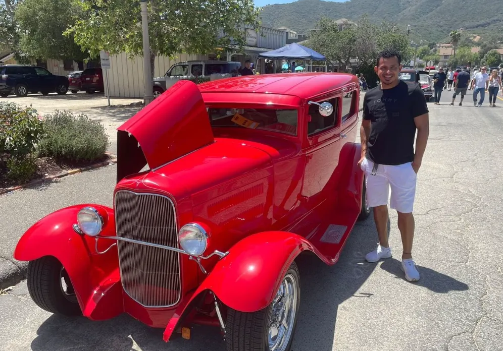 El ex manudo no olvida sus inicios (La Teja).