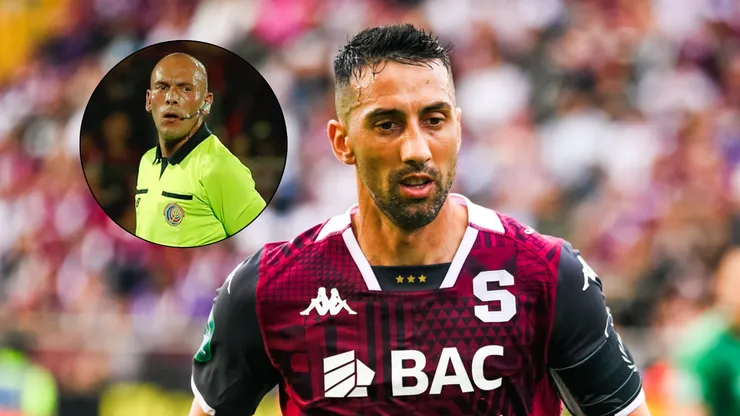 Esto le dijo el árbitro del Saprissa-Puntarenas a Mariano Torres.
