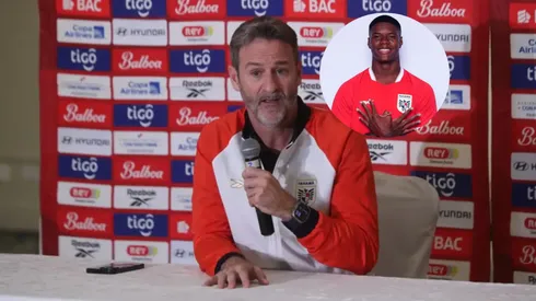 El entrenador se sinceró sobre el delantero
