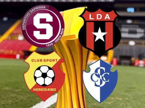 Así está la tabla de posiciones del Clausura 2026 a la espera de Alajuelense y Saprissa