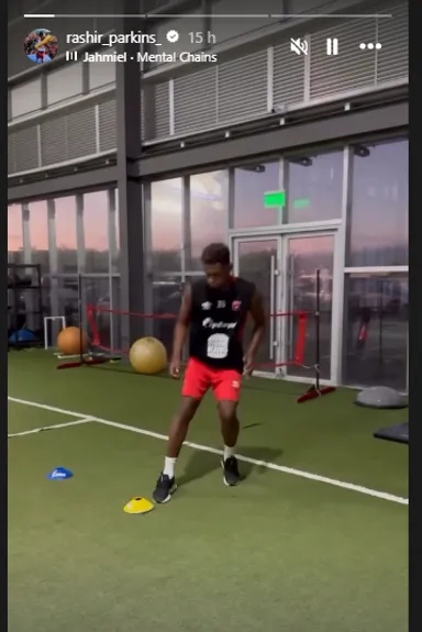 Rashir Parkins sigue en su recuperación