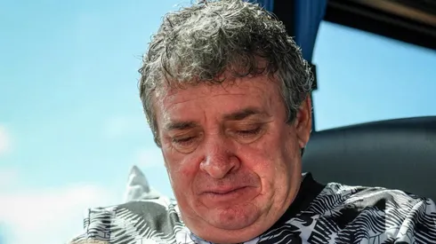 Oscar Ramírez se mostró muy molesto.