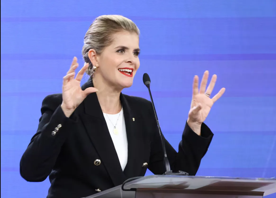 Laura Fernández Delgado, candidata oficialista (Mayela López).