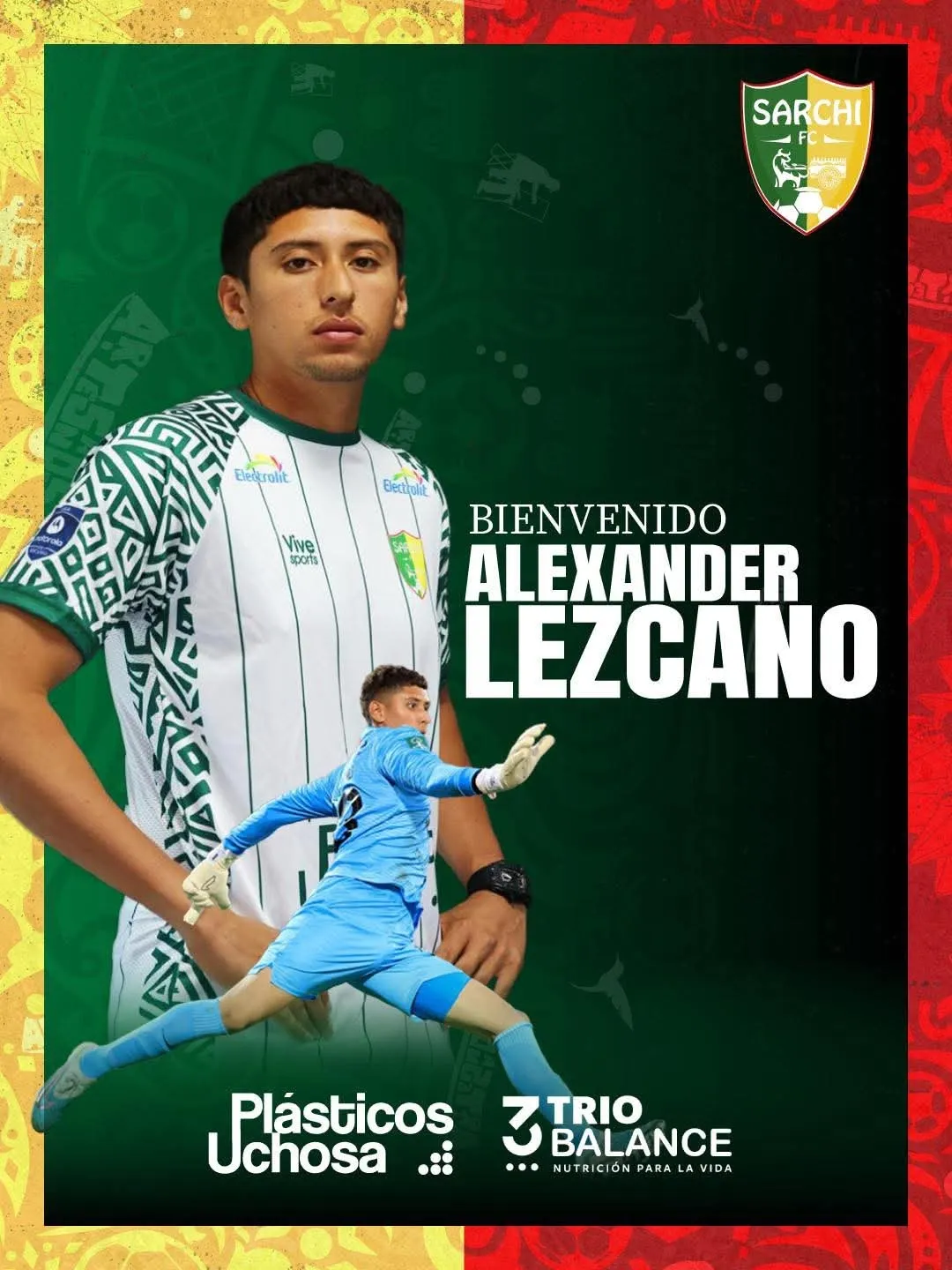 Alexandre Lezcano jugará en el Sachi.