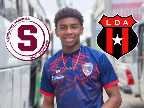 "Me contactaron": Saprissa y LDA se pelean por un goleador de 17 años