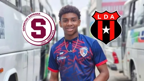 Saprissa y Alajuelense se disputan a una joven promesa.