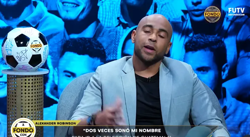 Robinson podría haber jugado para Guatemala (Instagram).
