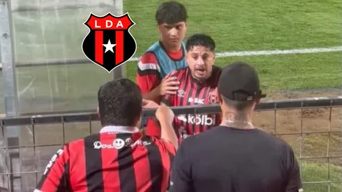 Ronald Matarrita encaró a un aficionado.