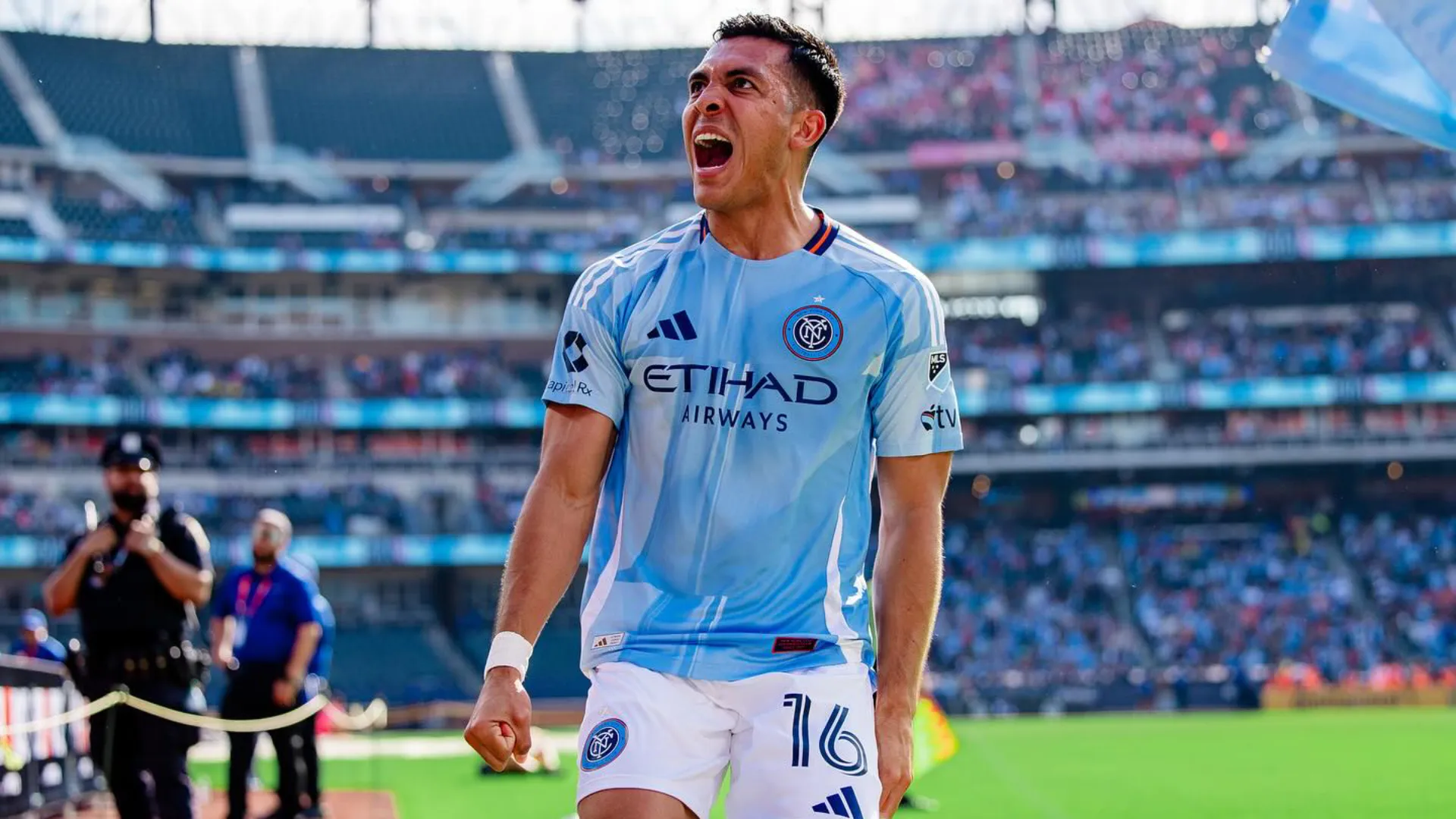 Alonso Martínez, baluarte del New York City. (Instagram)