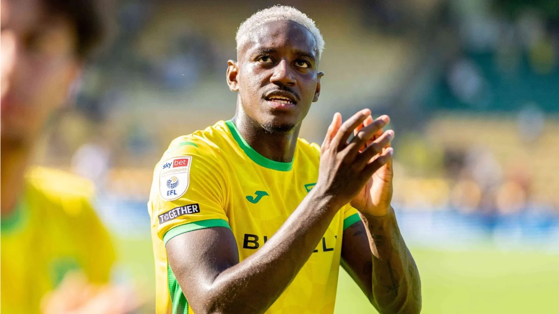 José Córdoba viste los colores del Norwich City. (Instagram)